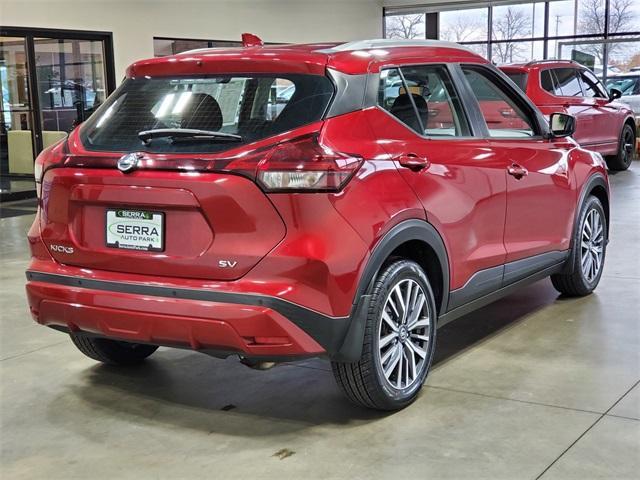 used 2021 Nissan Kicks car, priced at $14,977