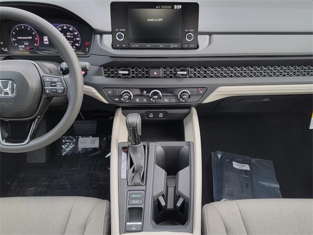 new 2025 Honda Accord car, priced at $32,210