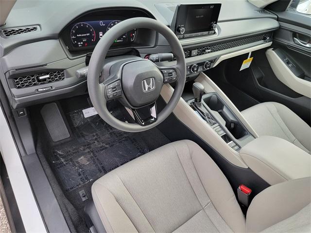 new 2025 Honda Accord car, priced at $32,210