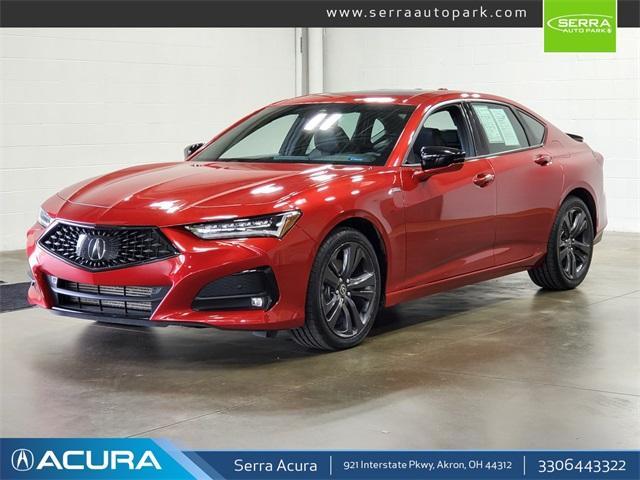 used 2021 Acura TLX car, priced at $30,477