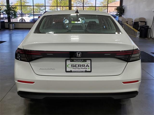 new 2025 Honda Accord car, priced at $32,110