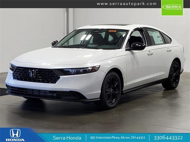 new 2025 Honda Accord car, priced at $32,110