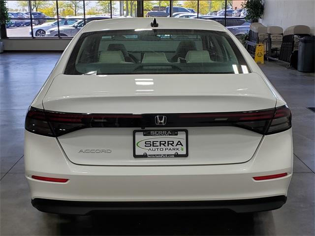 new 2025 Honda Accord car, priced at $31,336