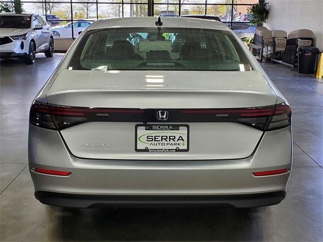 new 2025 Honda Accord car, priced at $30,474