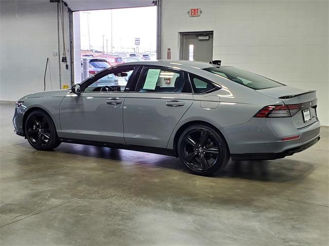 used 2023 Honda Accord Hybrid car, priced at $27,977