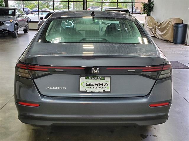 new 2025 Honda Accord car, priced at $31,710