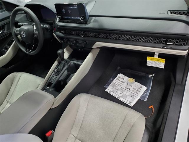 new 2025 Honda Accord car, priced at $32,165