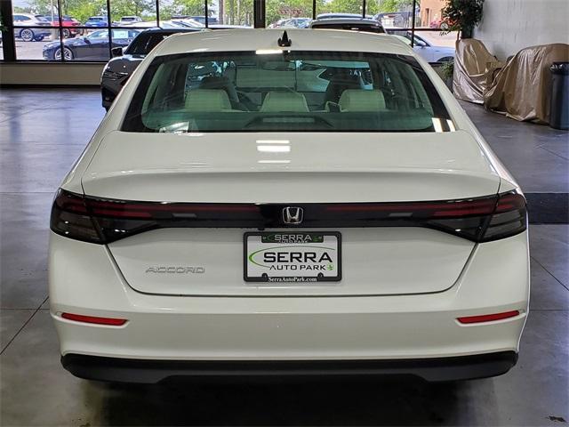 new 2025 Honda Accord car, priced at $32,165