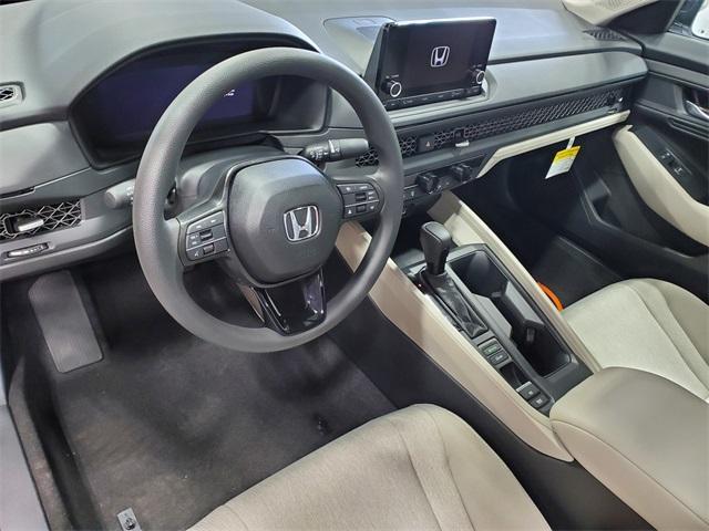 new 2025 Honda Accord car, priced at $32,165