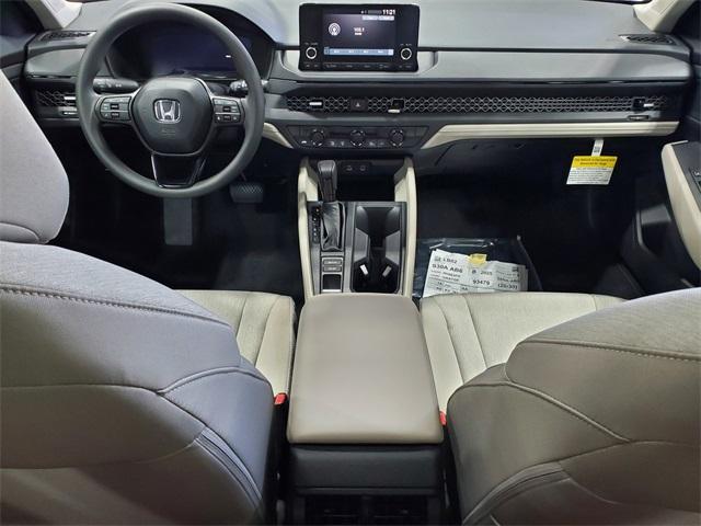 new 2025 Honda Accord car, priced at $32,165