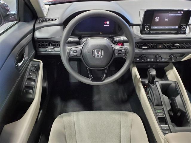 new 2025 Honda Accord car, priced at $32,110