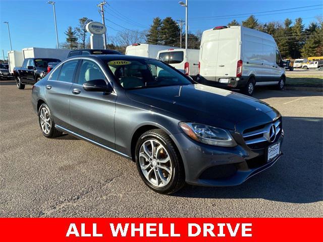 used 2016 Mercedes-Benz C-Class car, priced at $12,000