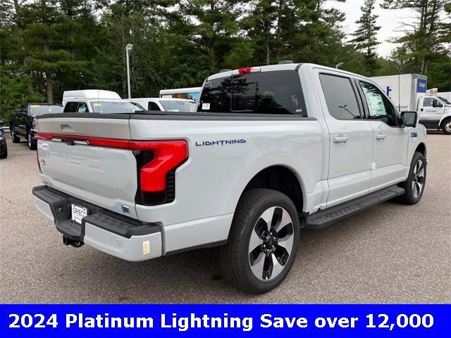 new 2024 Ford F-150 Lightning car, priced at $81,350