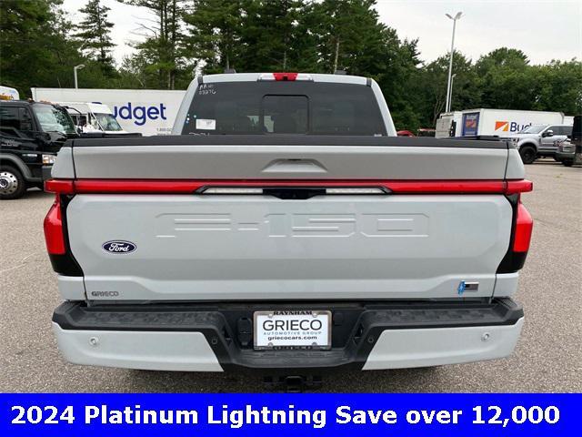 new 2024 Ford F-150 Lightning car, priced at $81,350