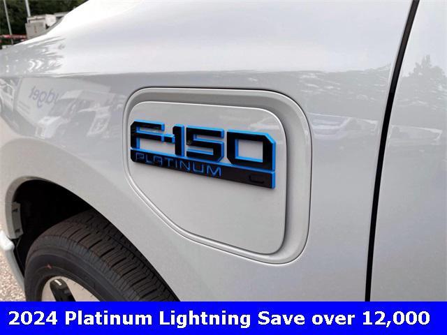 new 2024 Ford F-150 Lightning car, priced at $81,350