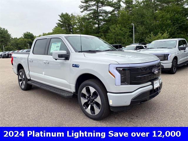 new 2024 Ford F-150 Lightning car, priced at $81,350