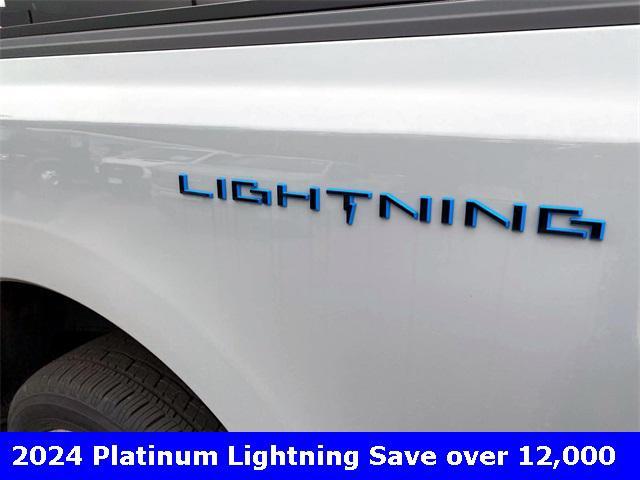 new 2024 Ford F-150 Lightning car, priced at $81,350