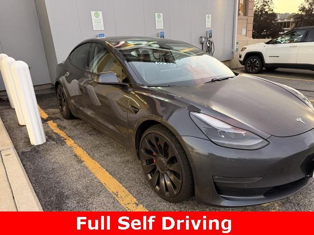 used 2021 Tesla Model 3 car, priced at $26,000