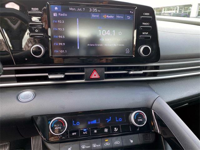 used 2021 Hyundai Elantra car, priced at $15,800
