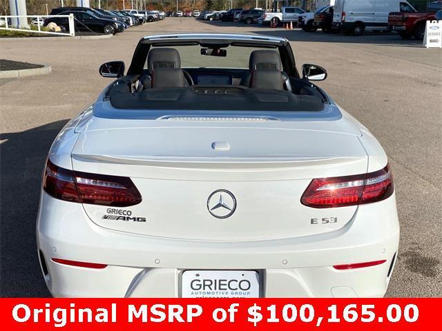 used 2023 Mercedes-Benz AMG E 53 car, priced at $71,500