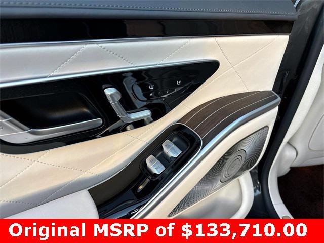 used 2021 Mercedes-Benz S-Class car, priced at $67,000