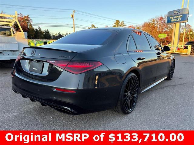 used 2021 Mercedes-Benz S-Class car, priced at $67,000