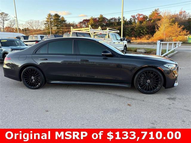 used 2021 Mercedes-Benz S-Class car, priced at $67,000