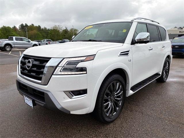 used 2022 Nissan Armada car, priced at $49,400