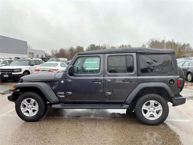 used 2018 Jeep Wrangler Unlimited car, priced at $17,500