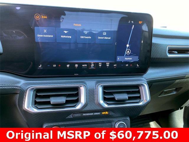 used 2024 Ford Mustang car, priced at $45,500