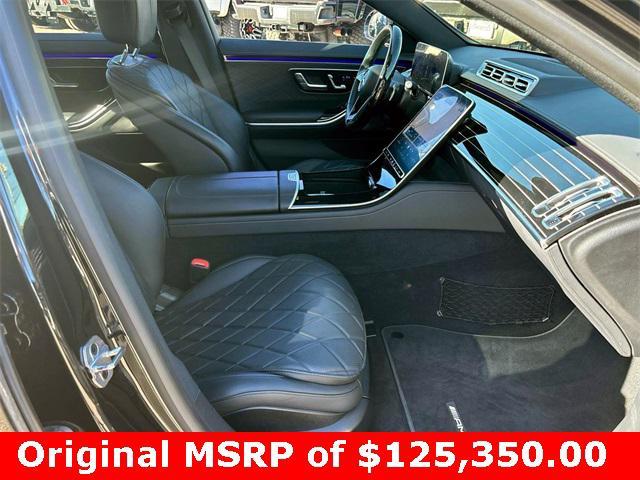 used 2021 Mercedes-Benz S-Class car, priced at $67,000