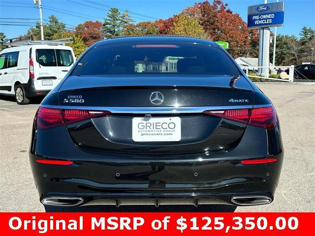 used 2021 Mercedes-Benz S-Class car, priced at $67,000