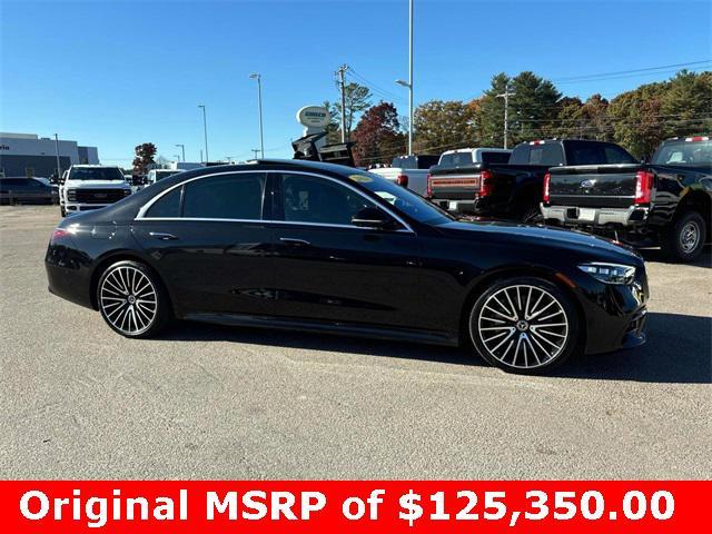 used 2021 Mercedes-Benz S-Class car, priced at $67,000