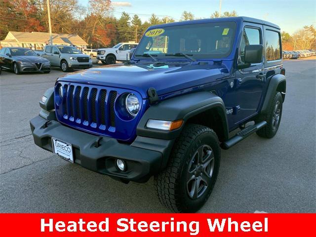 used 2019 Jeep Wrangler car, priced at $23,250