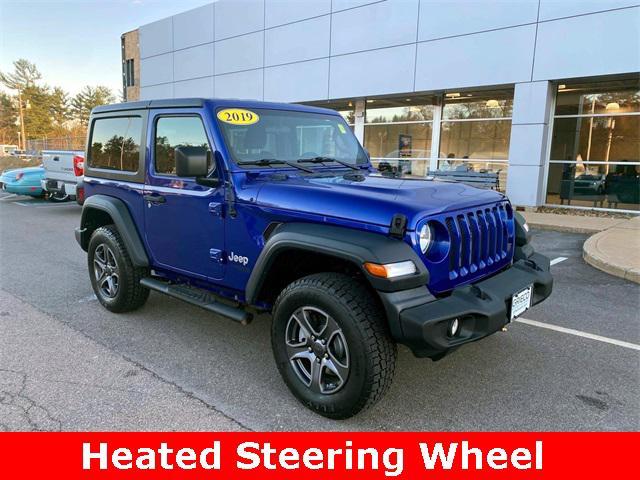 used 2019 Jeep Wrangler car, priced at $23,250