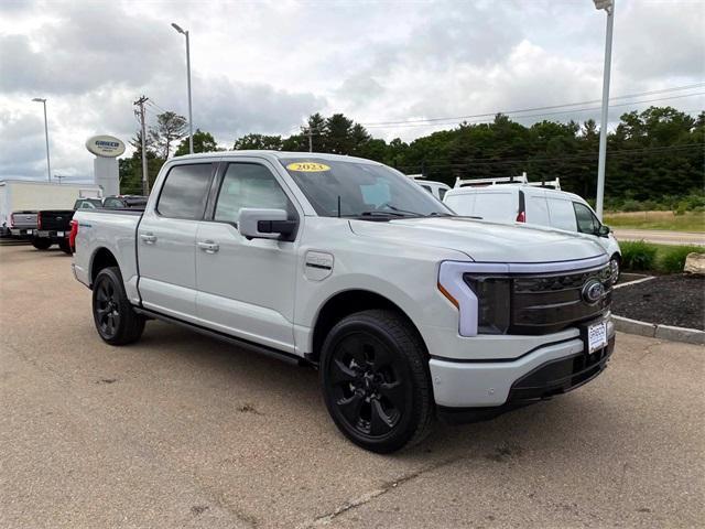 used 2023 Ford F-150 Lightning car, priced at $68,500