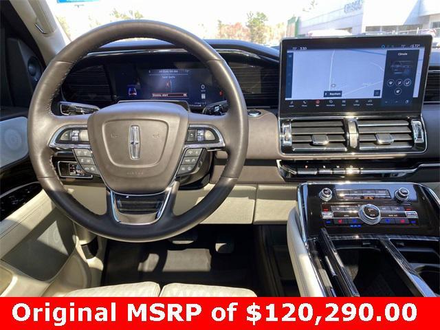 used 2024 Lincoln Navigator car, priced at $88,000