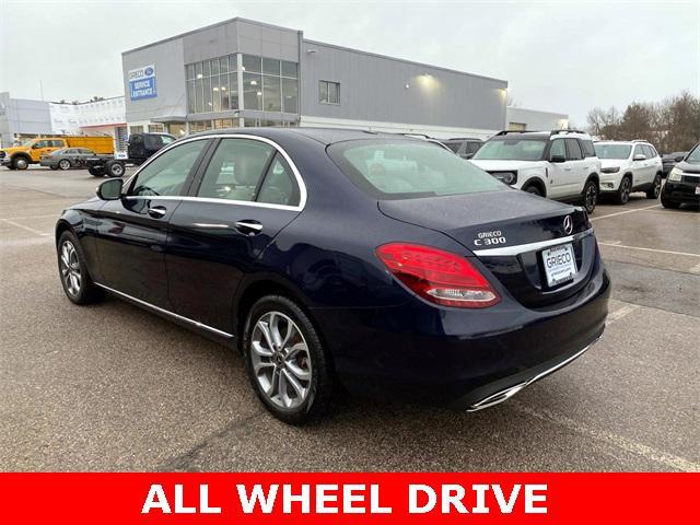 used 2018 Mercedes-Benz C-Class car, priced at $15,000