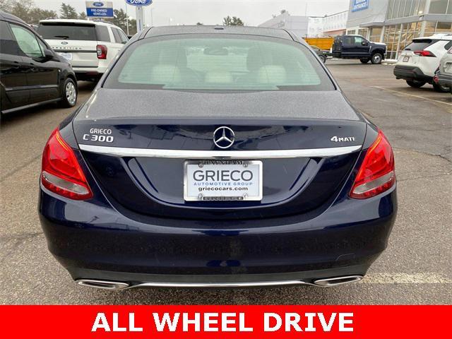 used 2018 Mercedes-Benz C-Class car, priced at $15,000