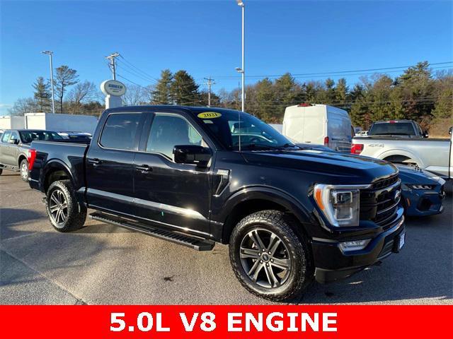 used 2021 Ford F-150 car, priced at $37,600