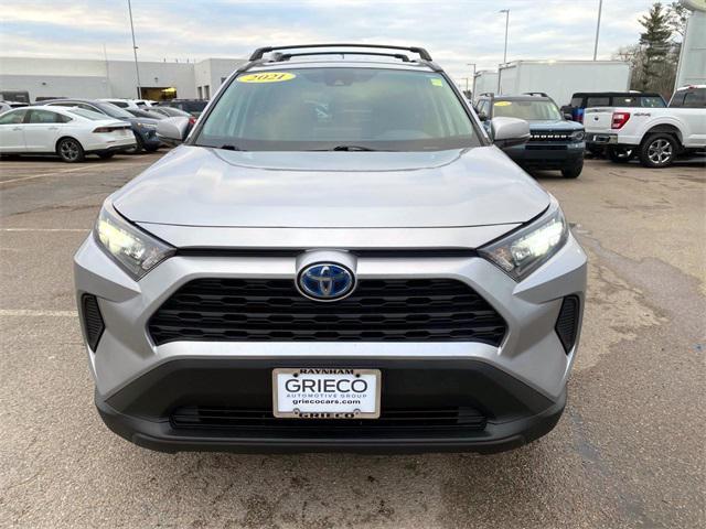 used 2021 Toyota RAV4 Hybrid car, priced at $22,000