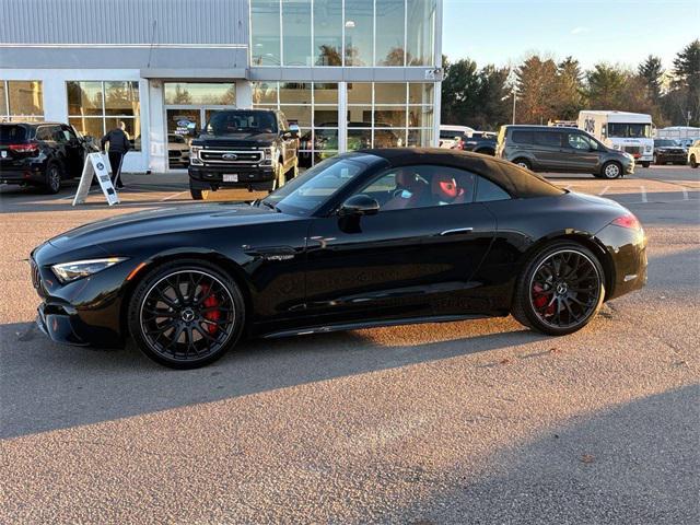 used 2022 Mercedes-Benz AMG SL 55 car, priced at $79,000