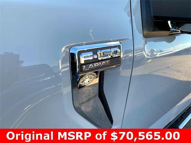 used 2024 Ford F-150 car, priced at $55,400