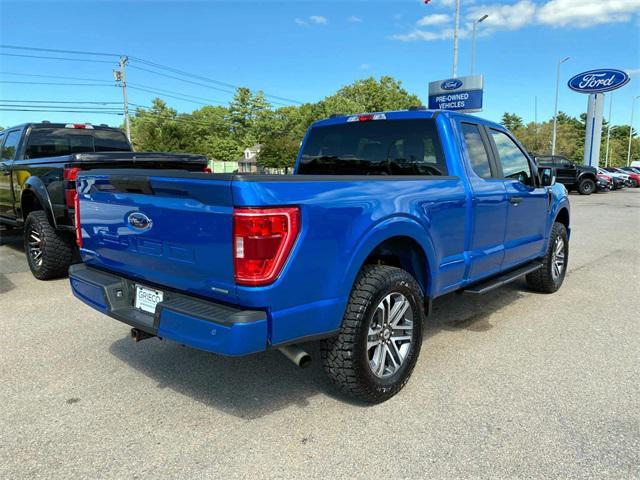 used 2021 Ford F-150 car, priced at $33,500