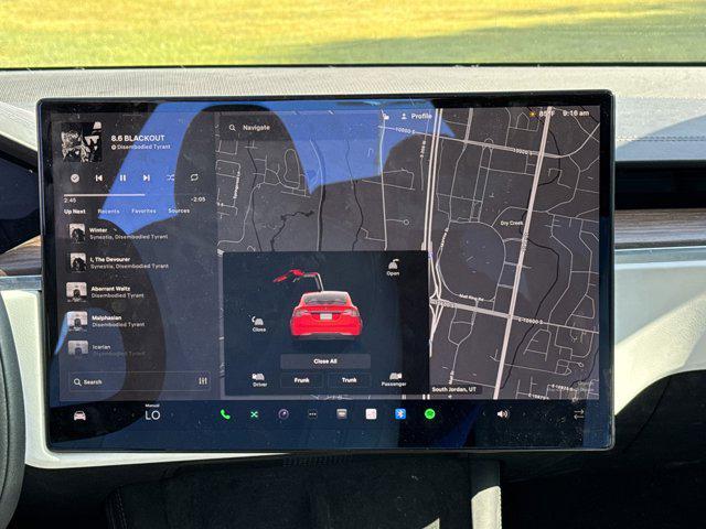 used 2023 Tesla Model X car, priced at $52,500