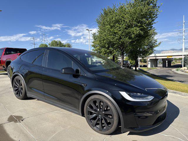 used 2023 Tesla Model X car, priced at $52,500