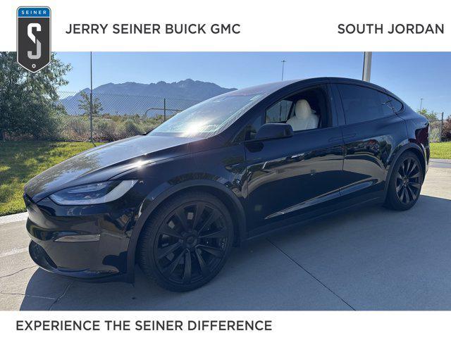 used 2023 Tesla Model X car, priced at $52,500