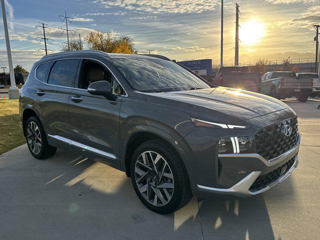 used 2021 Hyundai Santa Fe car, priced at $24,620
