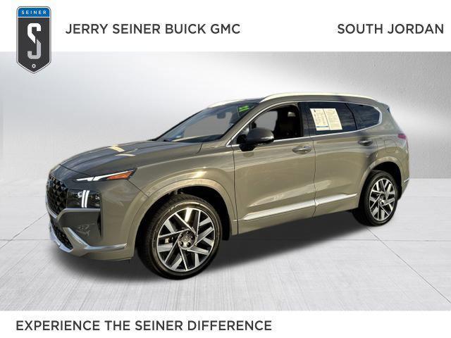 used 2021 Hyundai Santa Fe car, priced at $24,620