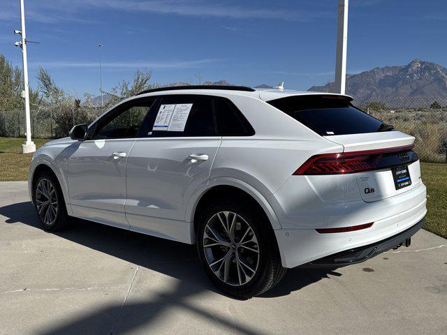 used 2021 Audi Q8 car, priced at $34,620